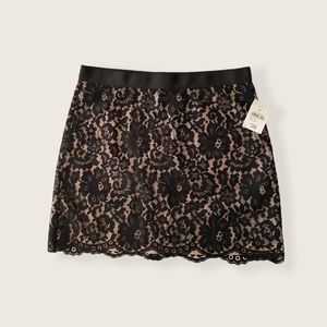 Joe Fresh Lace Mini Skirt